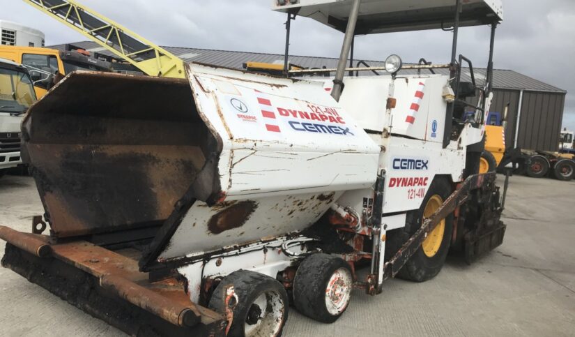 DYNAPAC CC121-4W ASPALT TARMAC PAVER