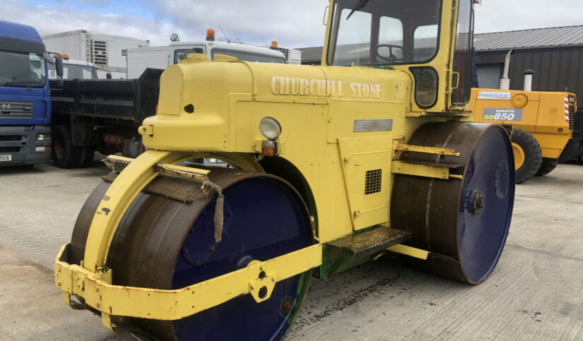 AVELING BARFORD DC12 3 PIN DEAD WEIGHT TARMAC ROLL