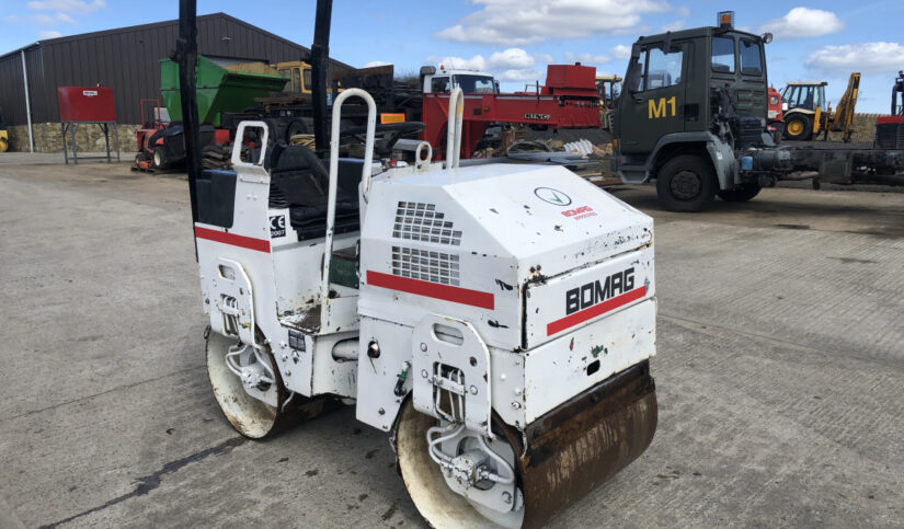 BOMAG BW80 AD DOUBLE DRUM VIBRAITING ROLLER