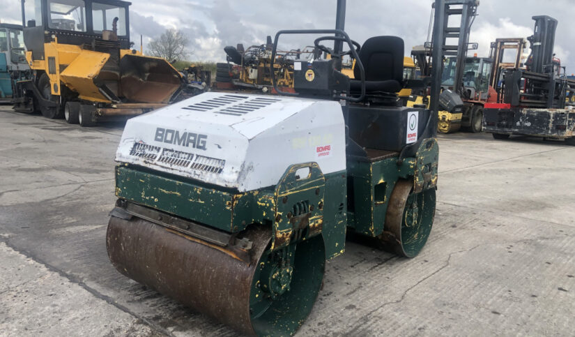 BOMAG BW120 AD-3 DOUBLE DRUM VIBRAITING ROLLER